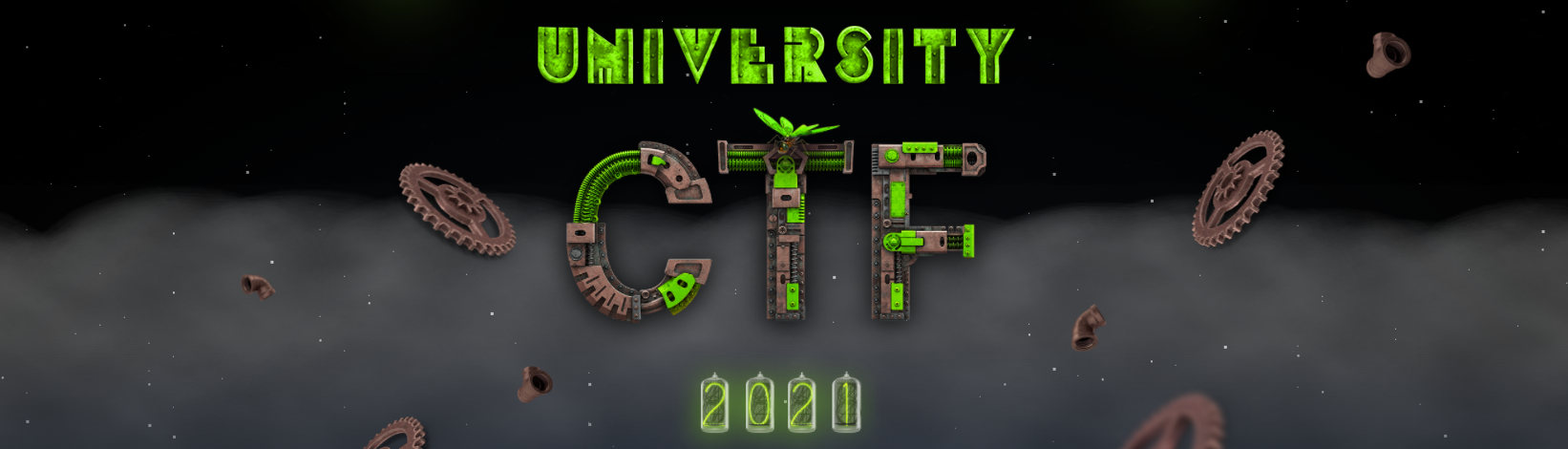 header displaying the logo of hackthebox's university CTF 2021